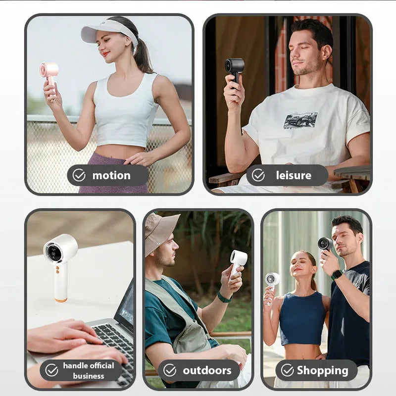 BreezePro™ Handheld Turbo Fan